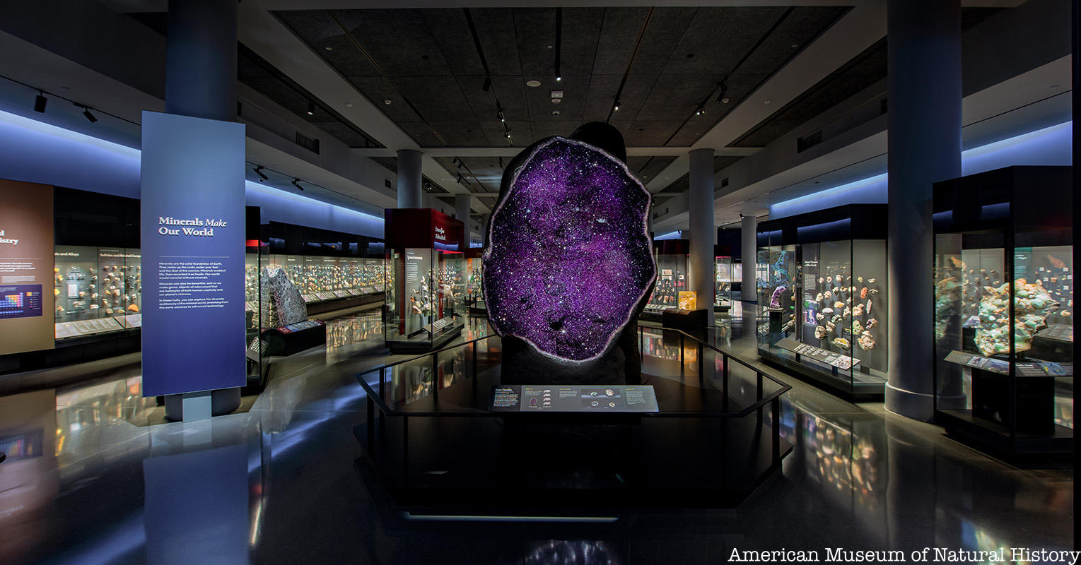 世界最大的紫水晶洞和5000件珍寶將在美國自然歷史博物館公開NEWLY 