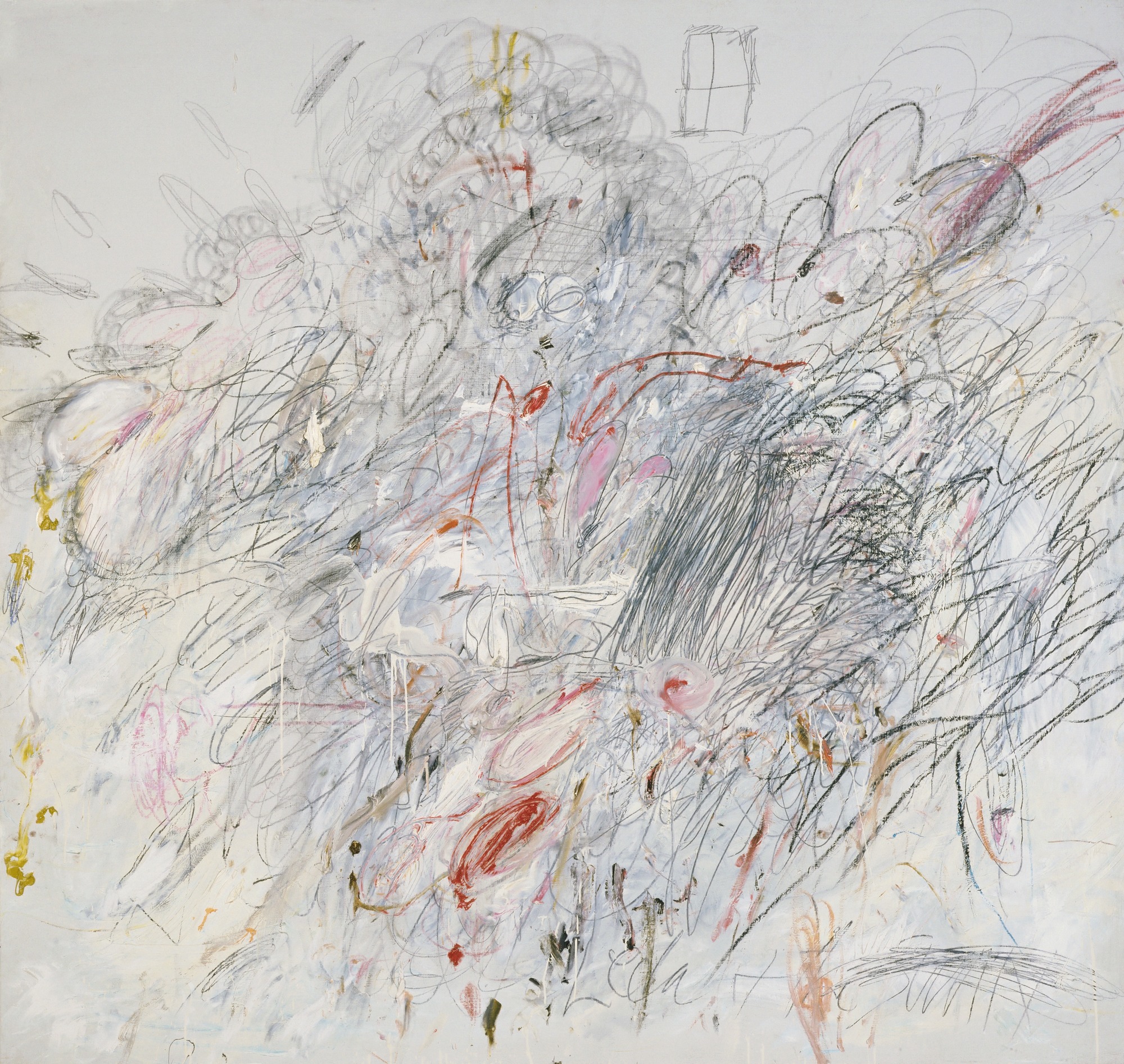 Cy Twombly Leda and the Swan Rome 1962